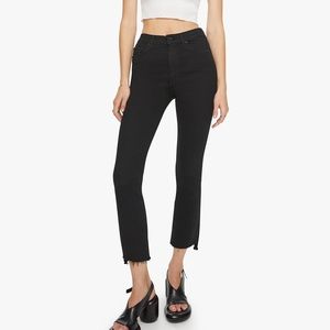 Mother Jeans The Insider Crop Step Fray